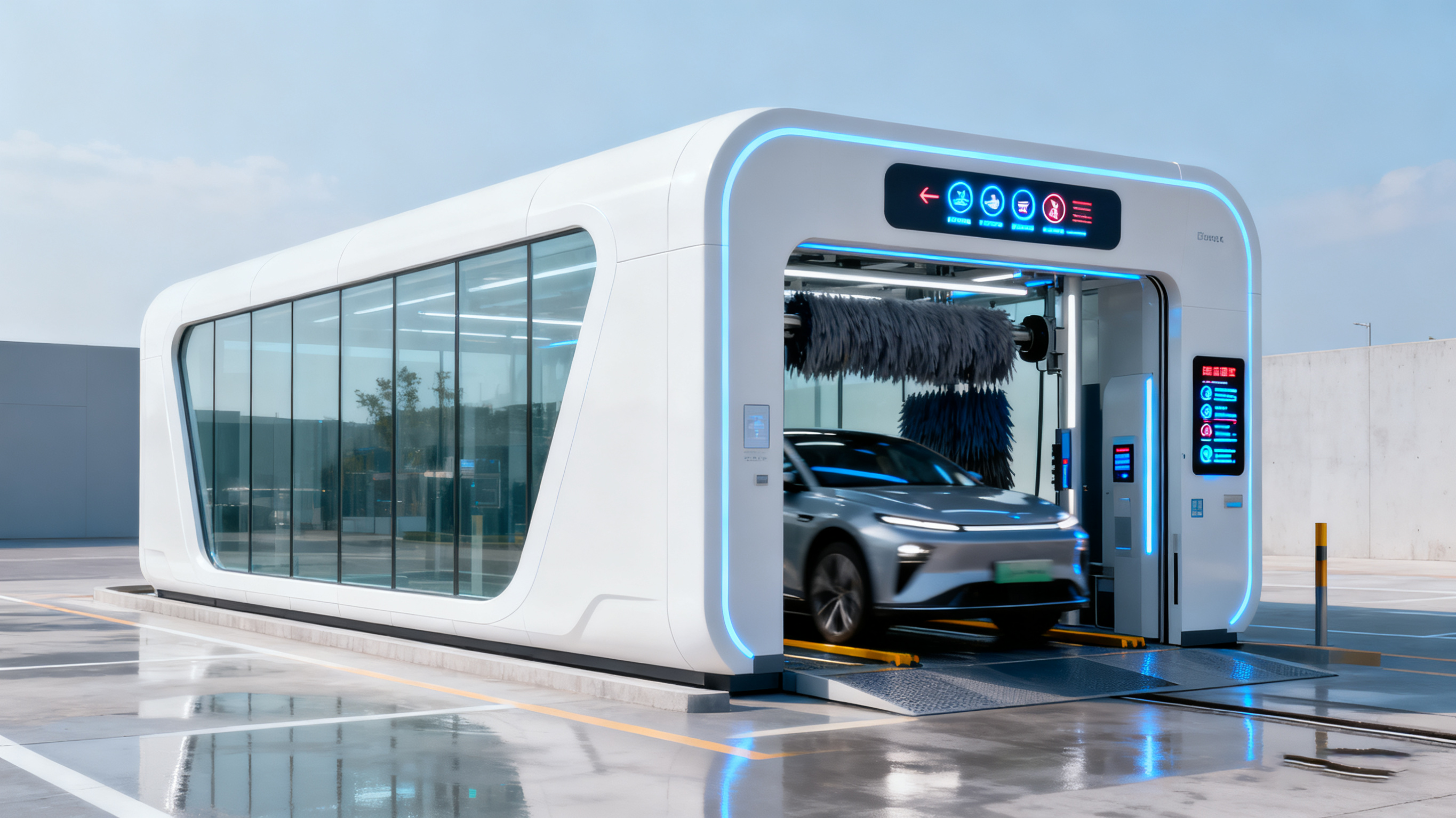 smart car wash machine