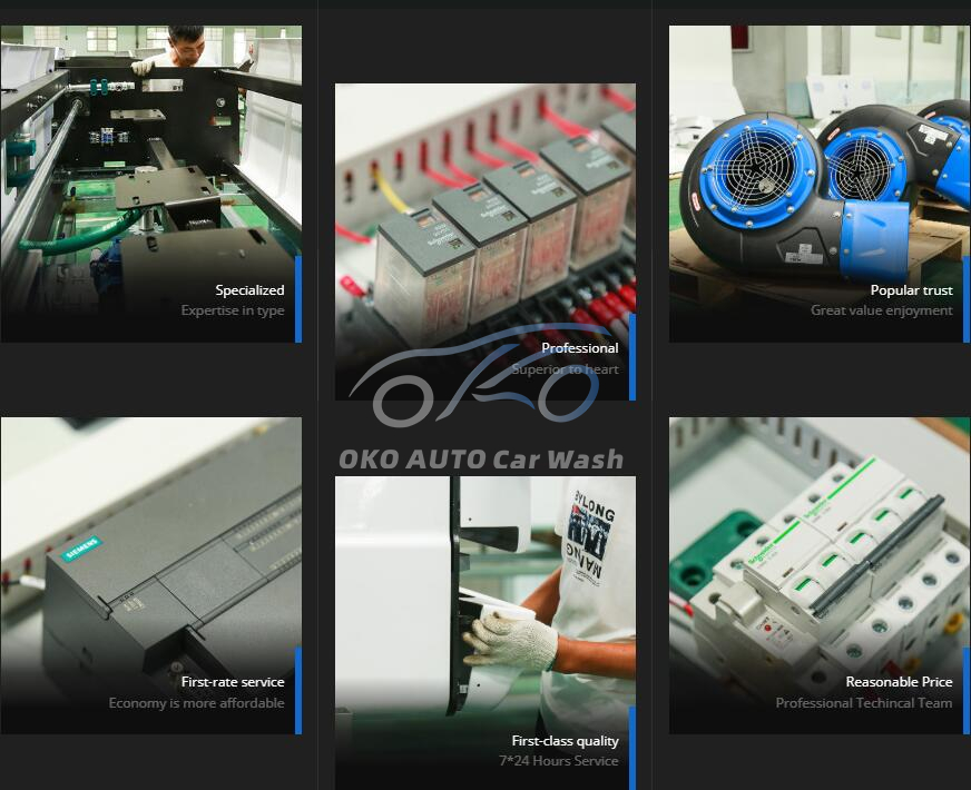 fully automatic car washing machine